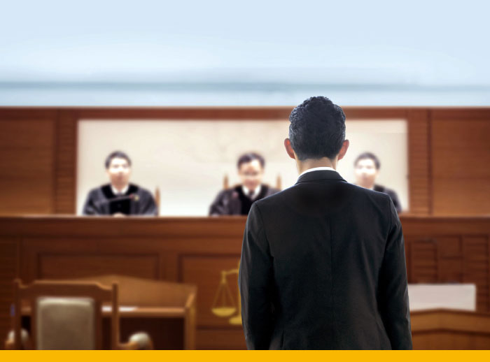 Profesionales brindando asesoría jurídica
